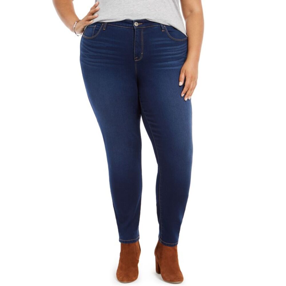 Style & Co Plus Size Mid Rise Curvy Skinny Jeans